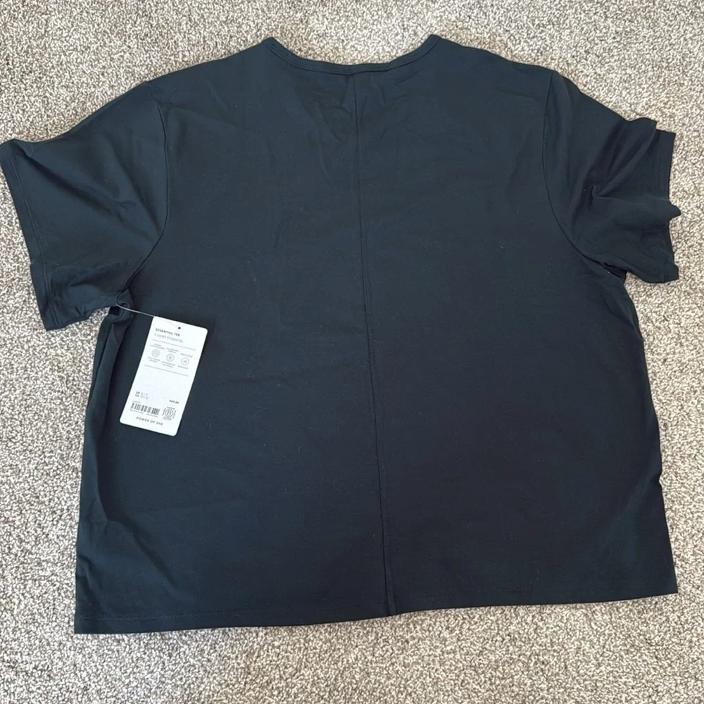 Athleta Essential Tee NWT XL Tall Spruce - Picture 5 of 6